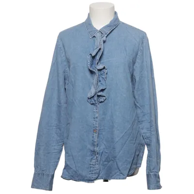 Denim blouse (Blauw) van Coop Katoen