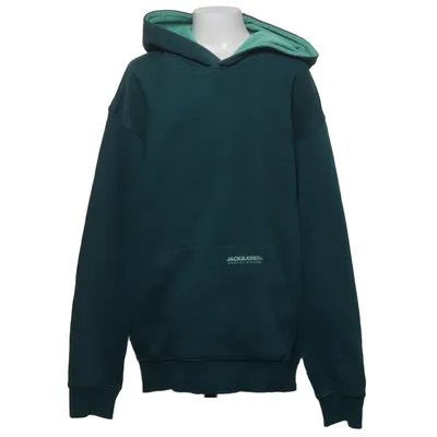 Capuchon sweater (Groen) van Jack & Jones Katoen, Polyester