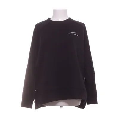 Sweatshirt (Sort) fra Ninepine Økologisk bomuld, Genanvendt polyester