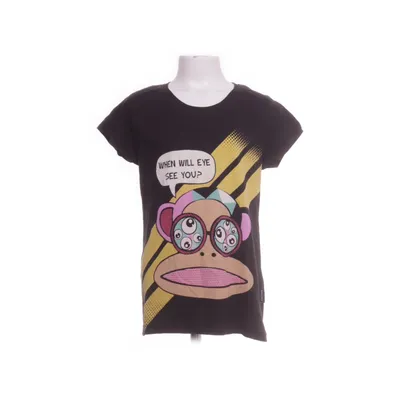 T-shirt (Zwart, Meerkleurig) van Paul Frank Katoen