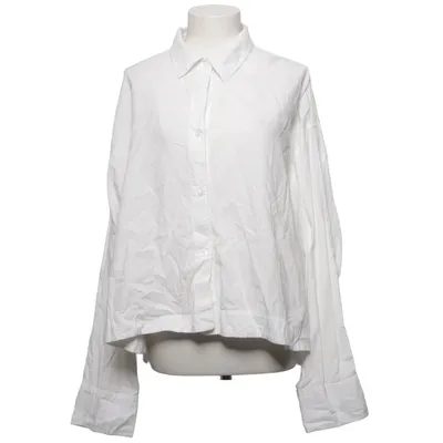 Shirt (Wit) van Cubus Linnen, Viscose