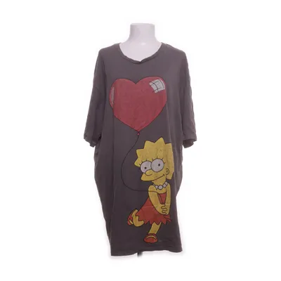 Klänning (Grå, Flerfärgad) från The Simpsons Bomull