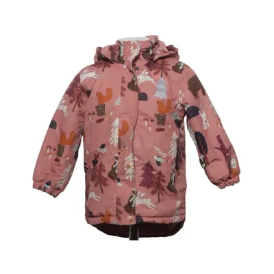 Jacka (Rosa, Flerfärgad) från Lindex Kids Polyester