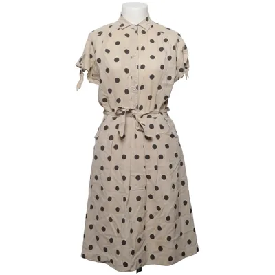 Skjortekjole (Beige, Sort) fra Barbarella Uld