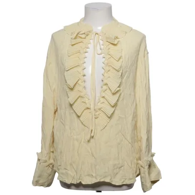Blouse (Jaune) de H&M Edition Viscose, Polyester