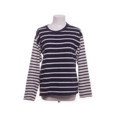 Långärmad t-shirt (Blå, Vit) från Zara Bomull