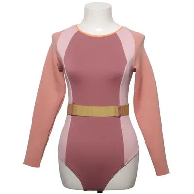 Body (Pink, Braun, Mehrfarbig) von Love Stories x H&M Elasthan, Polyester