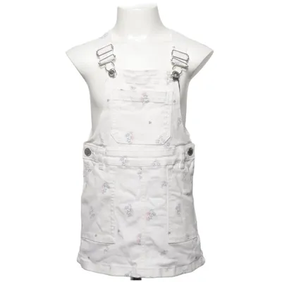 Robe salopette (Blanc, Multicolore) de Lefties Coton, Élasthane