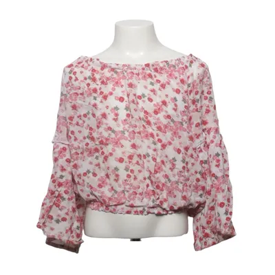 Blouse (White, Red, Pink) from Uniq Young Viscose