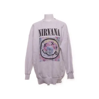 Sweatshirt (Wit, Meerkleurig) van Nirvana Katoen, Polyester