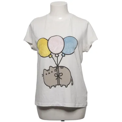 T-shirt (Wit, Meerkleurig) van Pusheen Katoen, Polyester