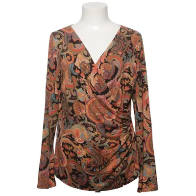 Bluse (Sort, Flerfarvet) fra Camilla Thulin Elastan, Viscose