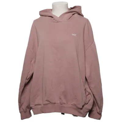 Huvtröja (Rosa) från Self Bomull, Återvunnen polyester
