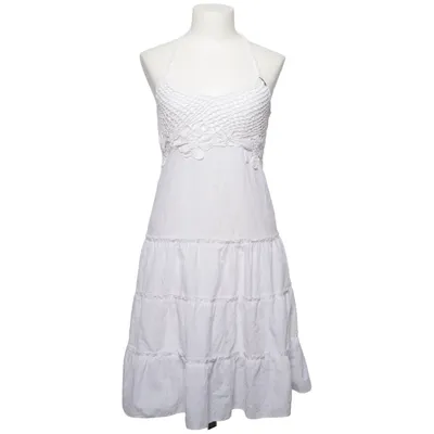 Neckholderkleid (Weiß) von River Flower Baumwolle