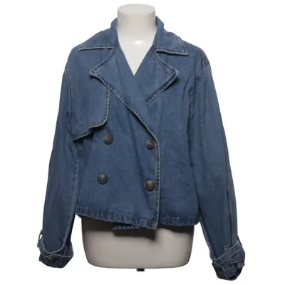 Denimjakke (NMARIZONA SHORT TRENCHCOAT) fra Noisy May Bomuld, Polyester