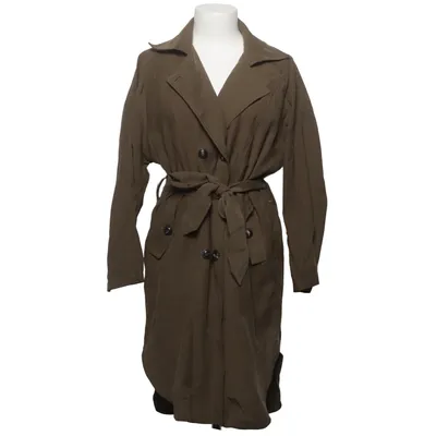 Trenchcoat (Grün) von Systemaction Polyester, Viskose
