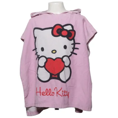Badcape (Rosa, Vit, Röd) från Hello Kitty