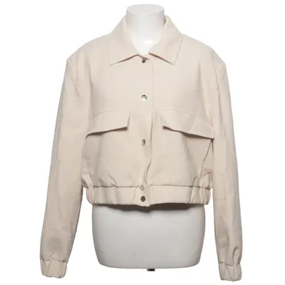 Veste (Beige) de Attentif Élasthane, Polyester, Viscose