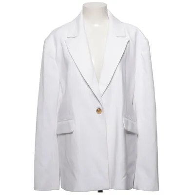 Kavaj (Vit) från Gina Tricot Polyester, Viskos
