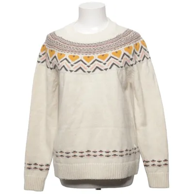Sweater (Hvid, Flerfarvet) fra Kari Traa Polyamid, Uld