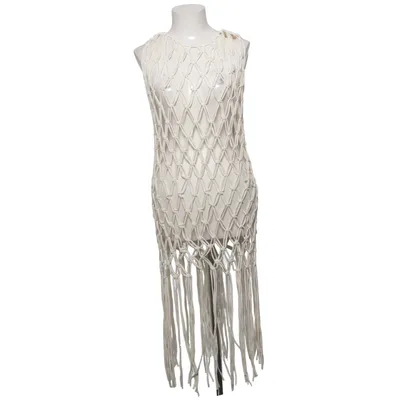 Robe de plage (Blanc) de Zara Coton, Élasthane