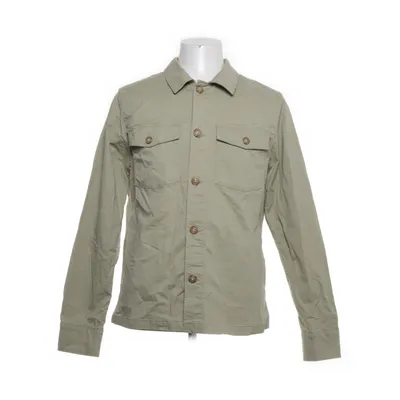 Överskjorta (Grön, Beige) från Selected Homme Ekologisk bomull, Linne, Elastan