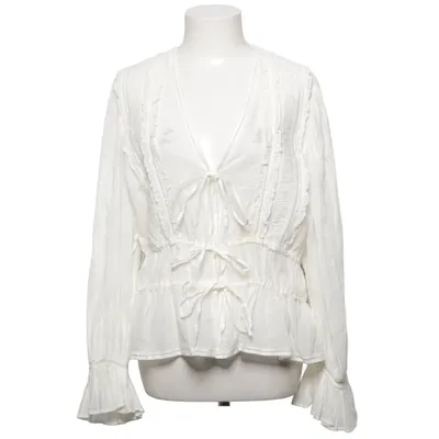 Blouse (Wit) van Zara Katoen