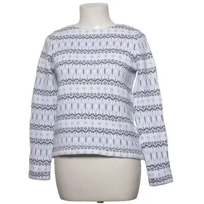 Pull-over (Blanc, Bleu) de Jumperfabriken Coton
