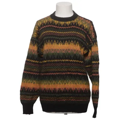 Sweater (Black, Multicolored) from Baby Alpaca