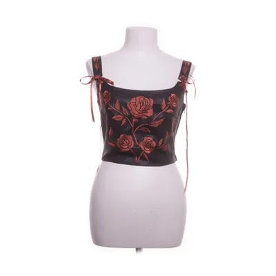 Crop top (Black, Red) from Current Mood