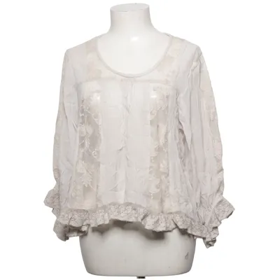 Blus (Beige) från Ajlajk Viskos