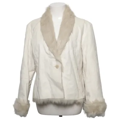 Shearling jas (Beige) van CKN of Scandinavia Acryl, Polyester