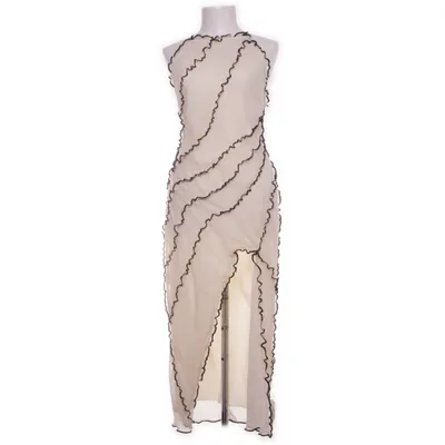 Strandkleid (Beige, Schwarz) von ASOS Design Polyester