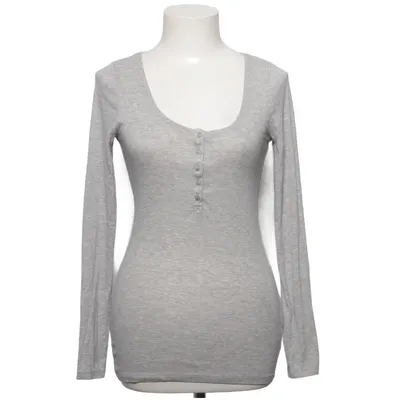 Farfarströja (Grå) från H&M Basic Bomull, Elastan, Polyester