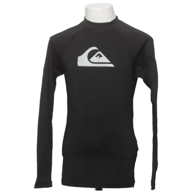 T-shirt de natation (Noir) de Quiksilver Élasthane, Polyester