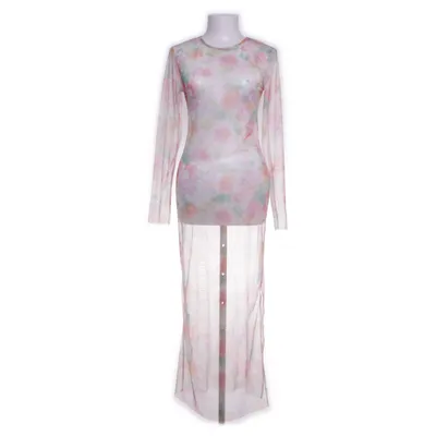 Beach dress (White, Multicolored)