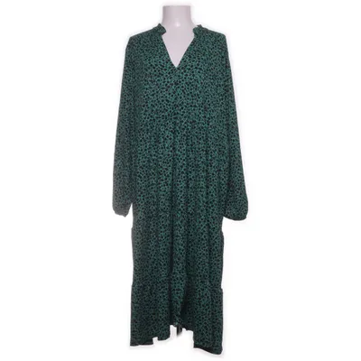 Klänning (Grön, Svart, Flerfärgad) från Dunnes Stores Elastan, Polyester