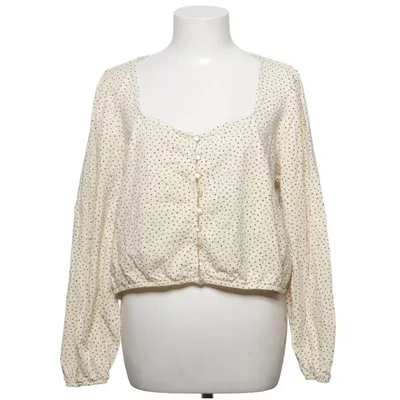 Blus (Flerfärgad, Gul, Svart) från Monki Elastan, Bomull