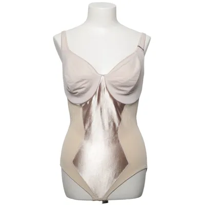 Shapewear-body (Beige) från Flexees Bomull, Elastan, Lyocell, Nylon