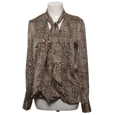 Strikblouse (Bruin, Zwart) van Vicolo Polyester