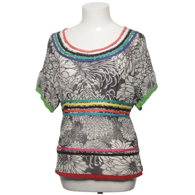 Top (Black, White, Multicolored) from Pianura Studio Cotton, Polyester