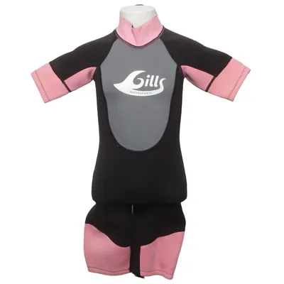 Wetsuit (Black, Pink, Gray) from Gills Watersports Polyamide