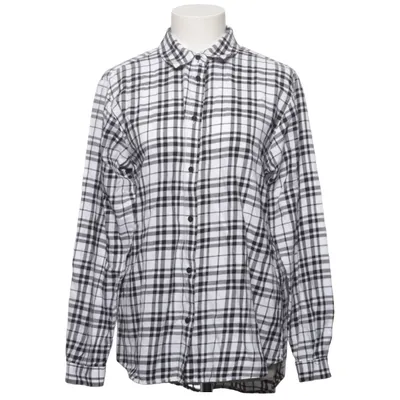 Flannel skjorte (Sort, Hvid) fra Dobber Bomuld