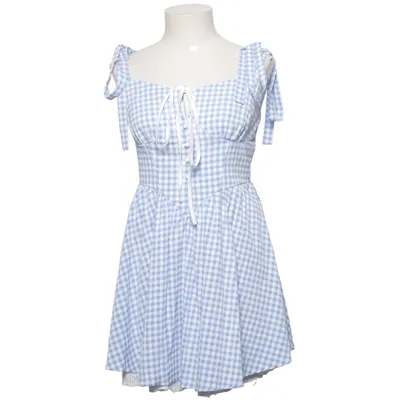 Dress (Blue, White) from Cider Elastane, Polyester