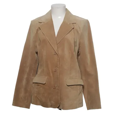 Läderkavaj (Beige) från Cappuccini Skinn