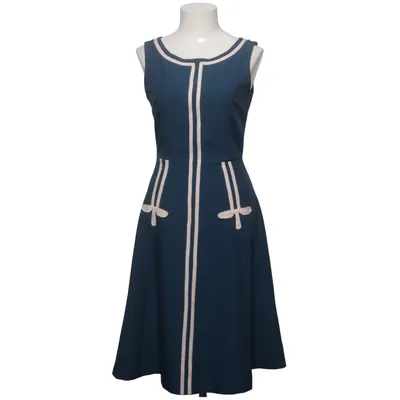 Jurk (Blauw, Beige) van Daisy Dapper Elastaan, Polyester