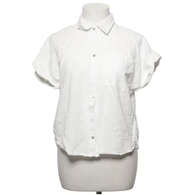 Korte mouwen shirt (Wit) van Sinsay Linnen, Viscose