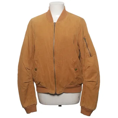 Bomberjack (Bruin) Katoen, Elastaan, Polyester