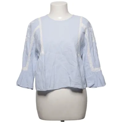 Blouse (Blue, White) from Zara Trafaluc Collection