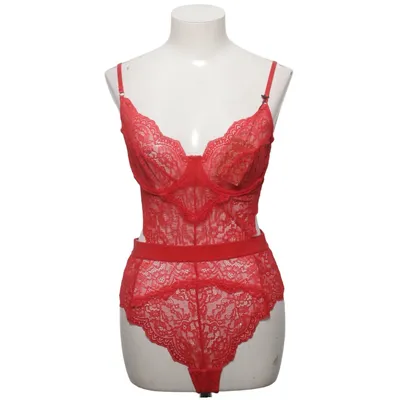 Underklädesbody (Röd) från Ann Summers Bomull, Elastan, Polyamid